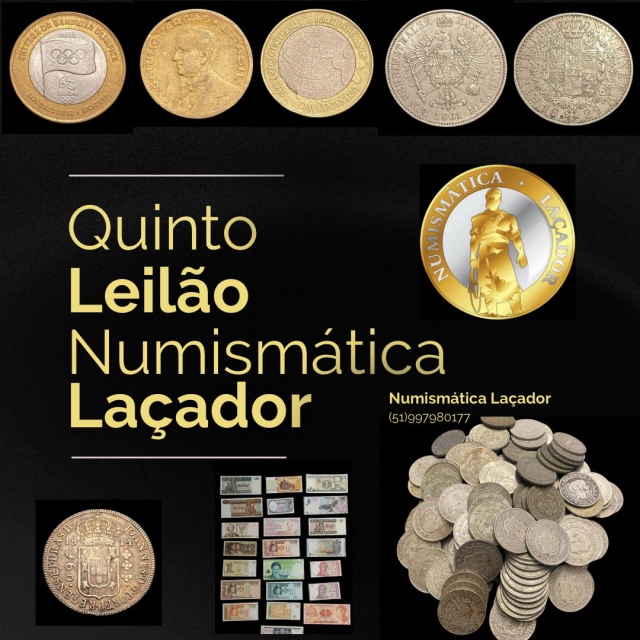 5º LEILÃO MOEDAS - Numismatica Laçador