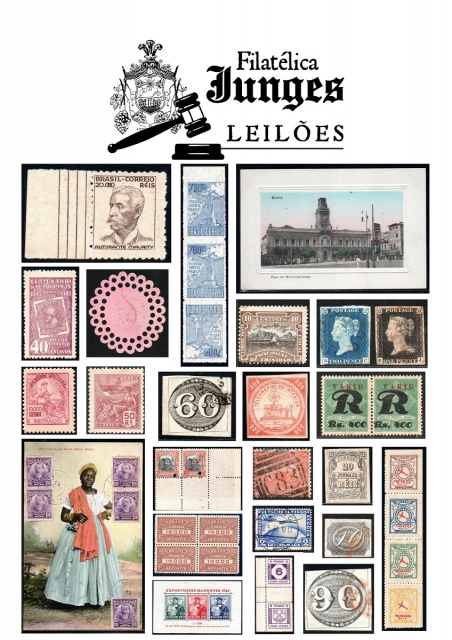 79º Leilão de Filatelia - Com Brasil e Estrangeiros
