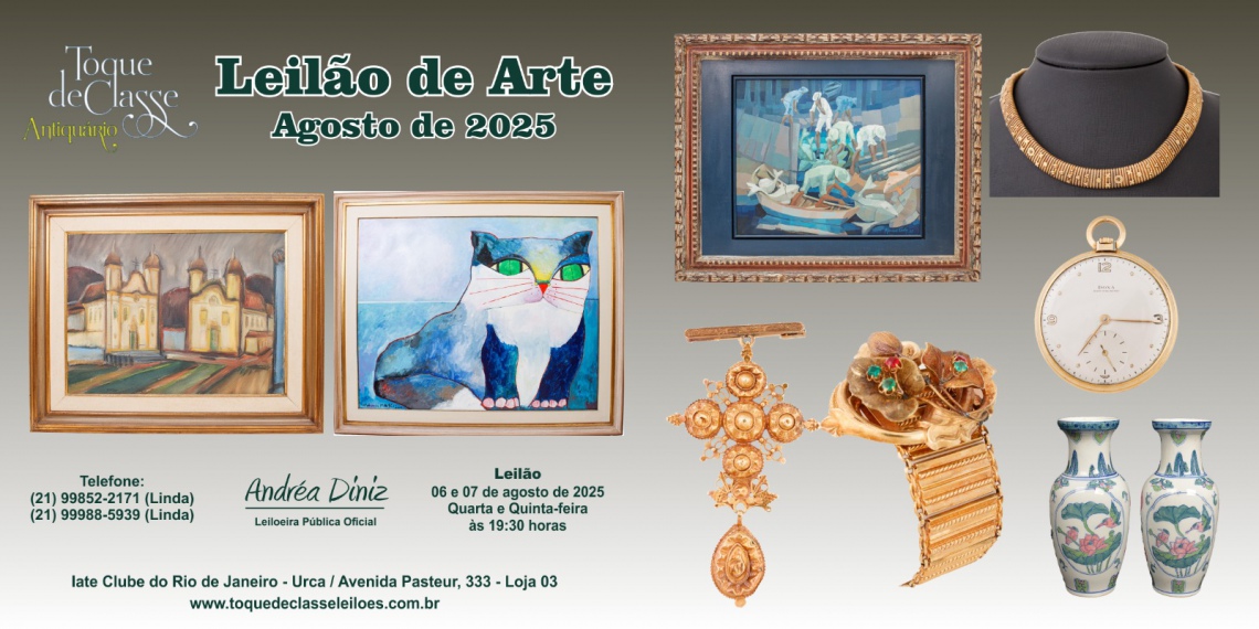 LEILÃO DE ARTE E ANTIGUIDADES