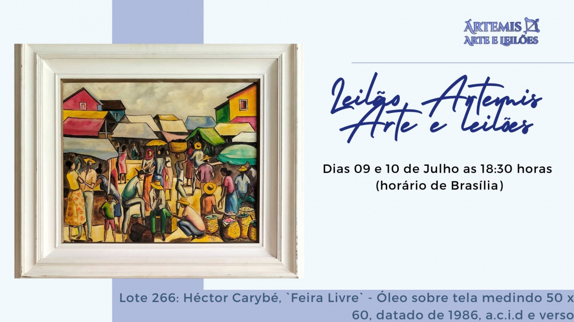 LEILÃO ÁRTEMIS ARTE E LEILÕES