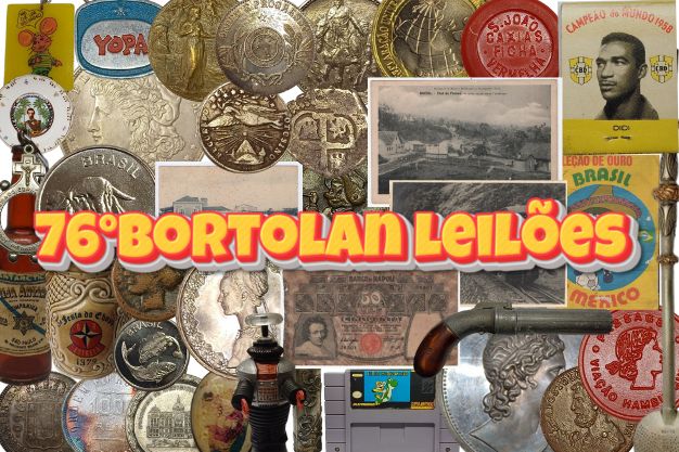 76.º LEILÃO BORTOLAN DE COLECIONÁVEIS E ANTIGUIDADES