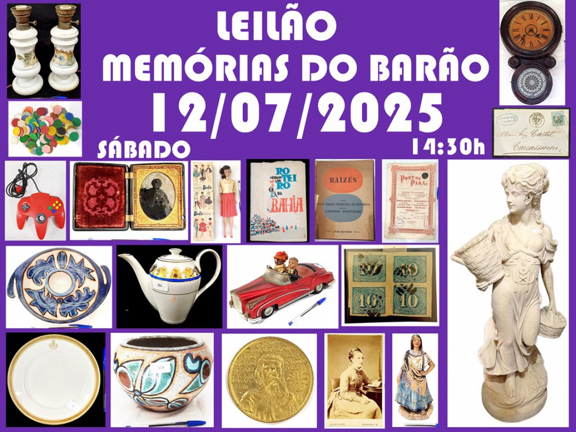 LEILÃO MEMÓRIAS DO BARÃO