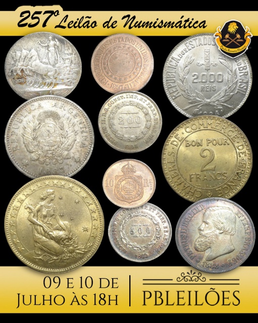 257º Leilão de Numismática