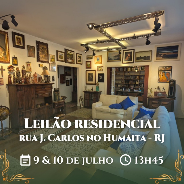 LEILÃO RESIDENCIAL RUA .J CARLOS