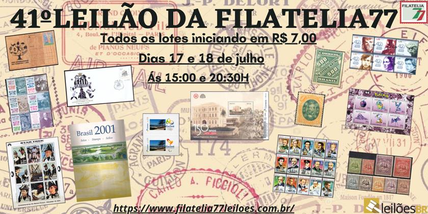 41º Leilão da Filatelia77