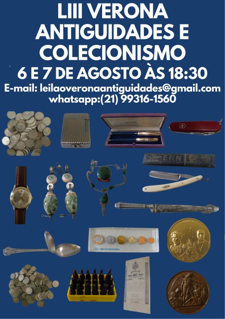 LIII LEILAO VERONA ANTIGUIDADES E COLECIONISMO