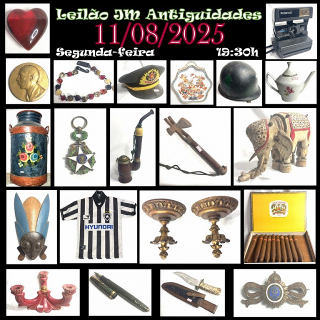 LEILÃO JM ANTIGUIDADES