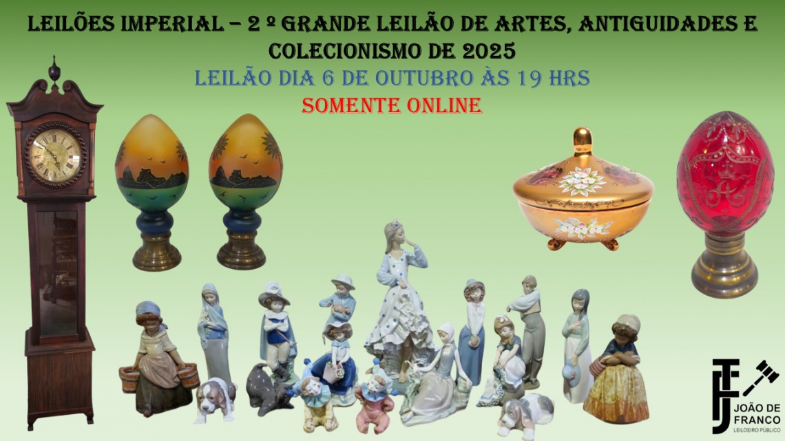 Leilões Imperial - 2º  Leilão de Artes, Antiguidades e Colecionismo de 2025