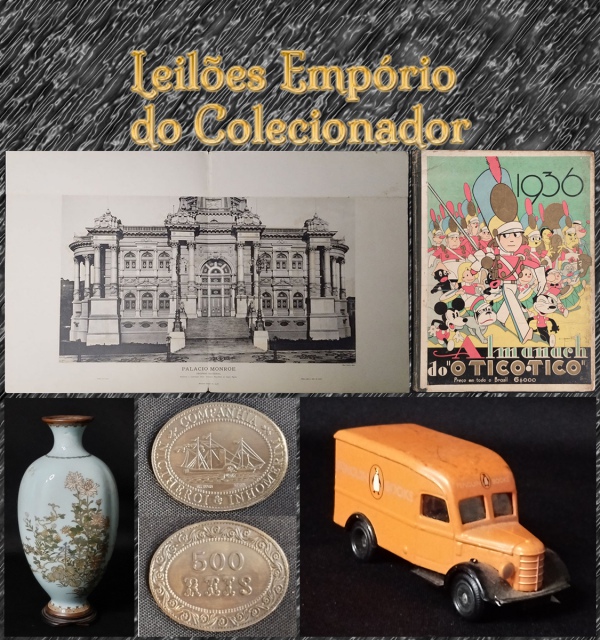 Empório do Colecionador - LEILÃO DE COLECIONISMO, ARTES E ANTIGUIDADES.