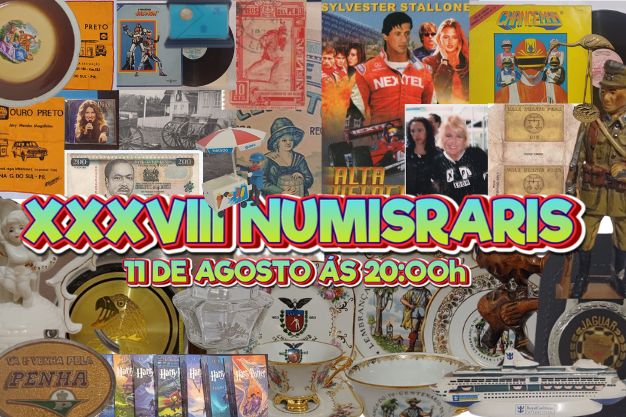 XXXVIII LEILÃO NUMISRARIS DE COLECIONÁVEIS E ANTIGUIDADES