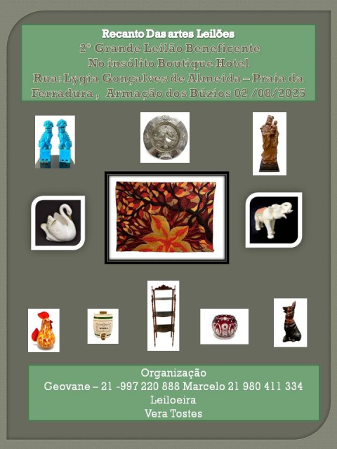 LEILÃO DE ARTE E ANTIGUIDADES