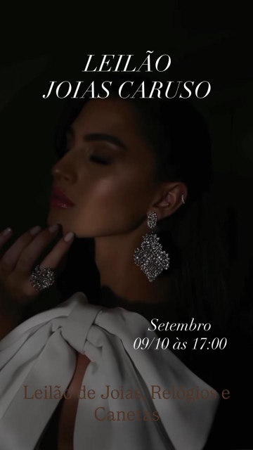 133º LEILÃO JOIAS CARUSO - JOIAS EM OURO 18 K E PRATA 925  -LEILÃO PARTICULAR -T8