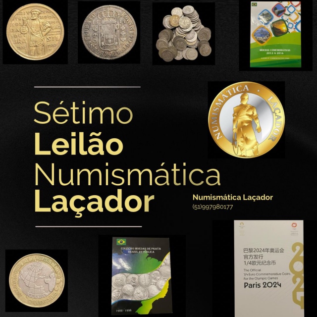 7º LEILÃO DE MOEDAS