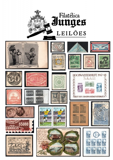 81º Leilão de Filatelia - Com Brasil e Estrangeiros