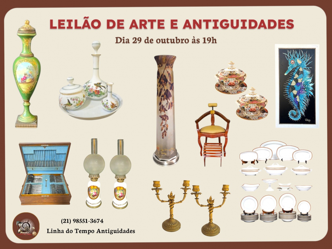 LEILÃO DE ARTE E ANTIGUIDADES