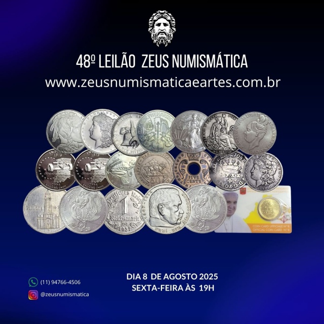 48º LEILÃO ZEUS NUMISMÁTICA