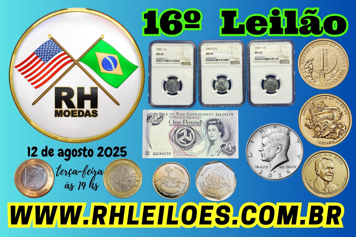 16º Leilão RH Moedas