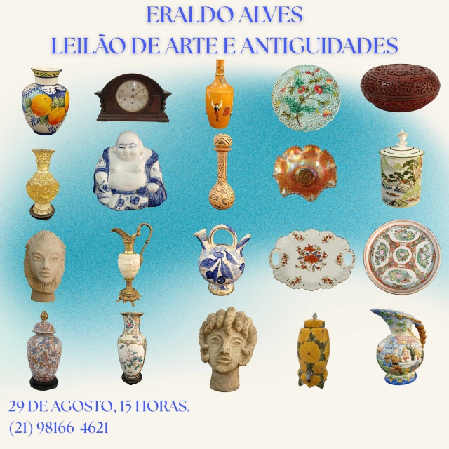 ANTIQUÁRIO ERALDO ALVES - LEILÃO DE ARTE E ANTIGUIDADES