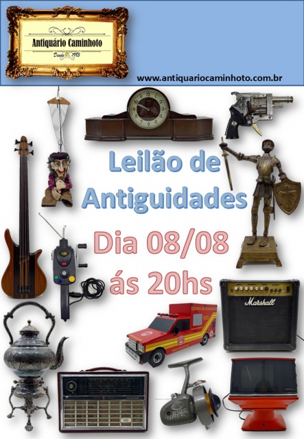 47º  LEILÃO ANTIQUARIO CAMINHOTO