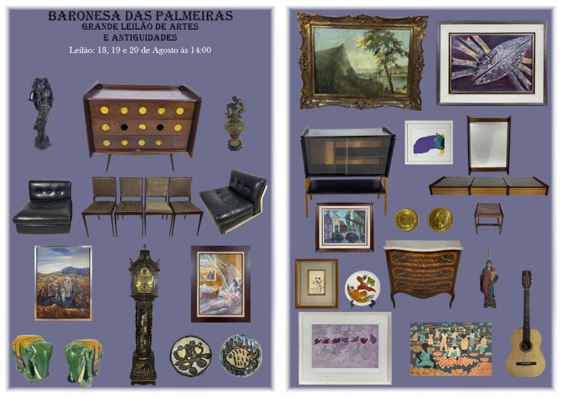 LEILÃO DE ARTE E ANTIGUIDADES