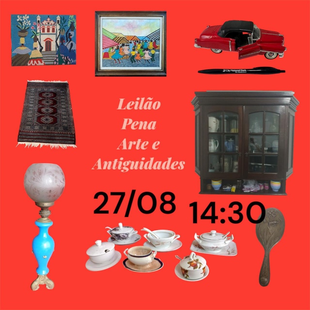 Leilão Pena de Arte e Antiguidades - Outubro/2024