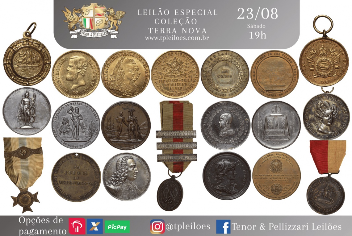 LEILÃO ESPECIAL - COLEÇÃO TERRA NOVA