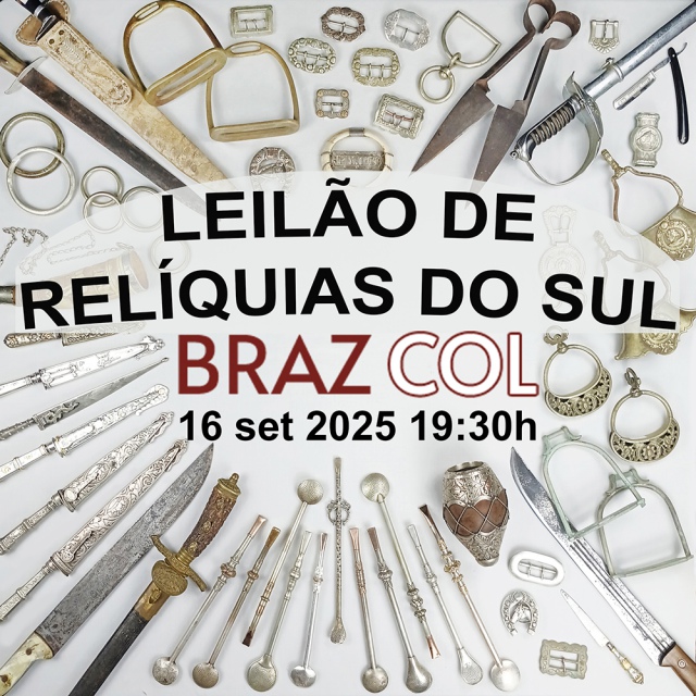 LEILÃO DE RELÍQUIAS DO SUL