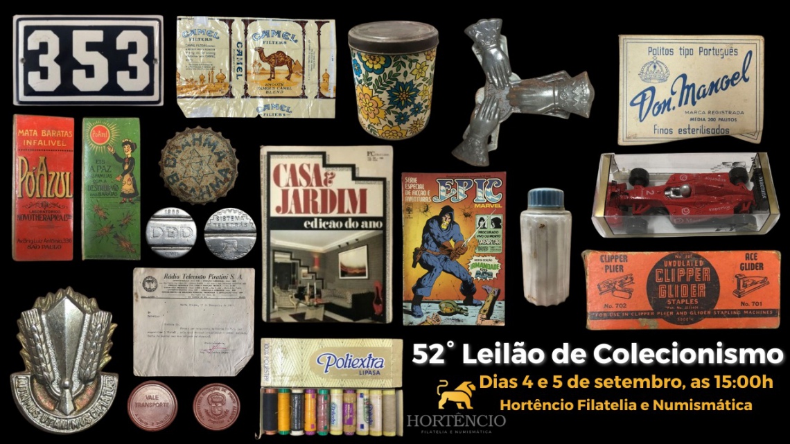 52 LEILÃO DE COLECIONISMO