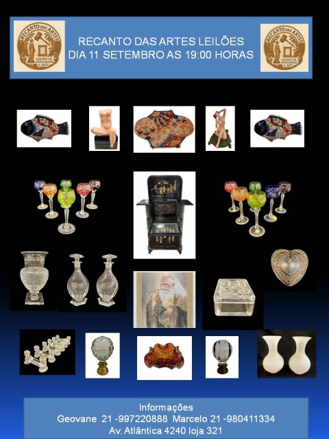 LEILÃO DE ARTE E ANTIGUIDADES