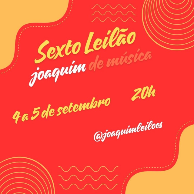 SEXTO LEILÃO JOAQUIM DE MÚSICA 2025