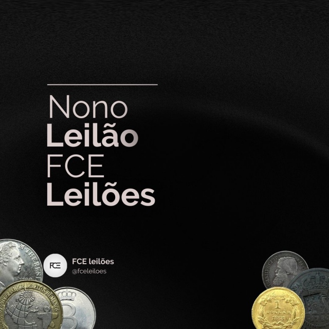 9 Leilão de Numismática - FCE Leilões