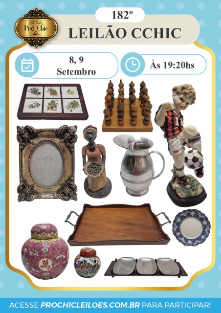 182º LEILÃO CCHIC