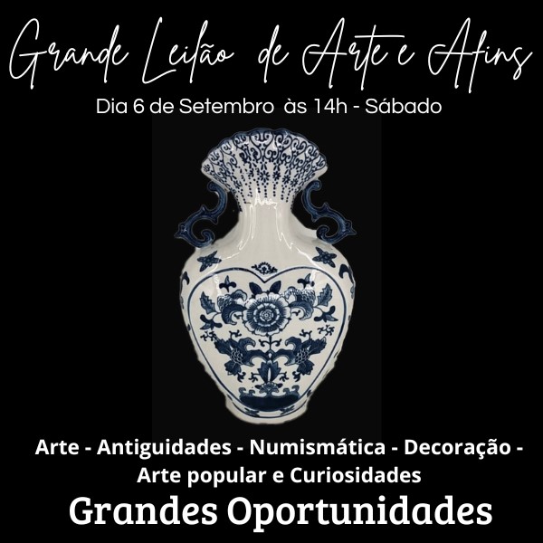 LEILÃO DE ARTE E AFINS