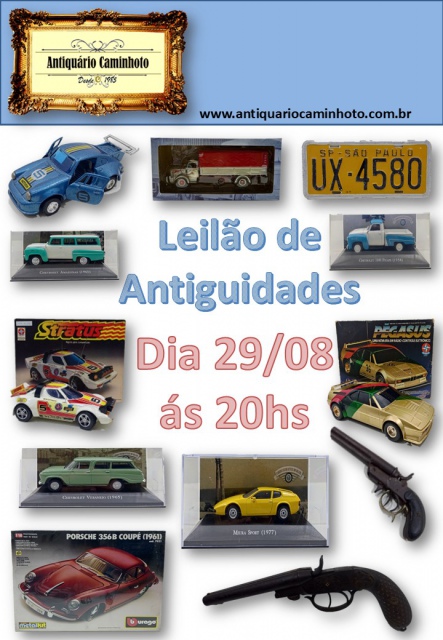 48º  LEILÃO ANTIQUARIO CAMINHOTO