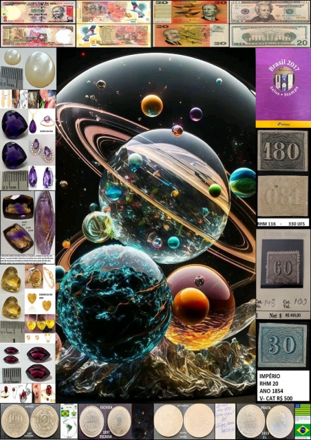 149º LEILÃO UNIVERSO DAS COLEÇÕES - NUMISMÁTICA, FILATELIA, PEDRAS BRUTAS E PRECIOSAS!