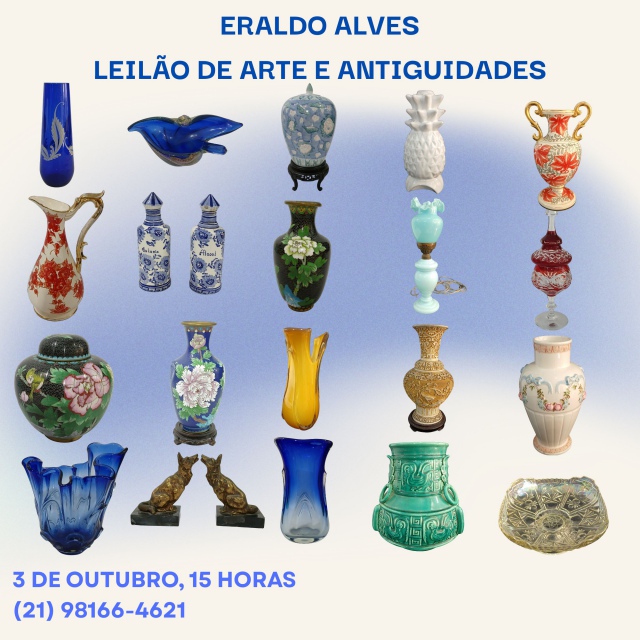 ANTIQUÁRIO ERALDO ALVES - LEILÃO DE ARTE E ANTIGUIDADES
