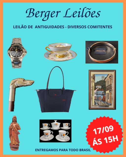 LEILÃO DE  ANTIGUIDADES - DIVERSOS COMITENTES