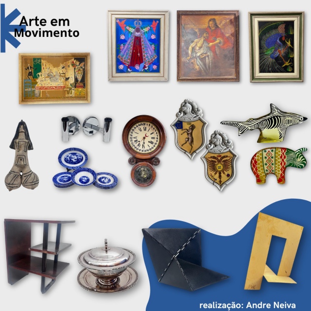 LEILÃO DE ANTIGUIDADES ARTE EM MOVIMENTO PARTE 4