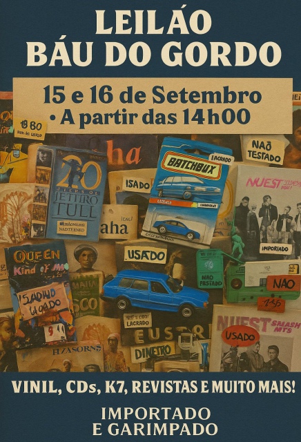 GARIMPO MUSICAL! 6º LEILÃO DE CDS LPS E COLECIONAVEIS !