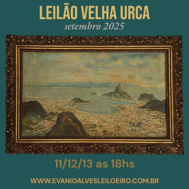 LEILÃO RESIDENCIAL VELHA URCA, MOBILIÁRIO E ANTIGUIDADES