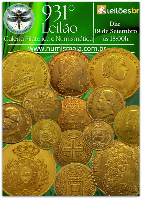 931. Leilão Galeria Filatélica e Numismática