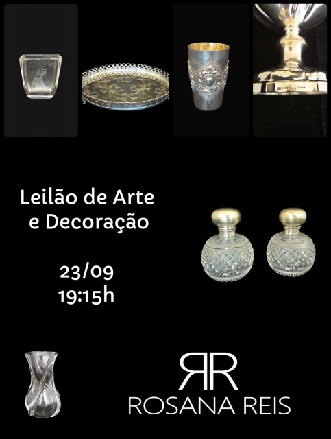 LEILÃO DE ARTE E DECORAÇÃO