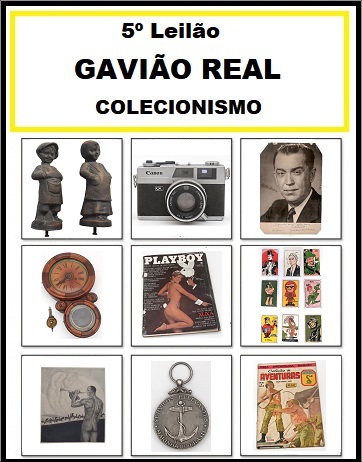 5º LEILÃO GAVIÃO REAL - COLECIONISMO