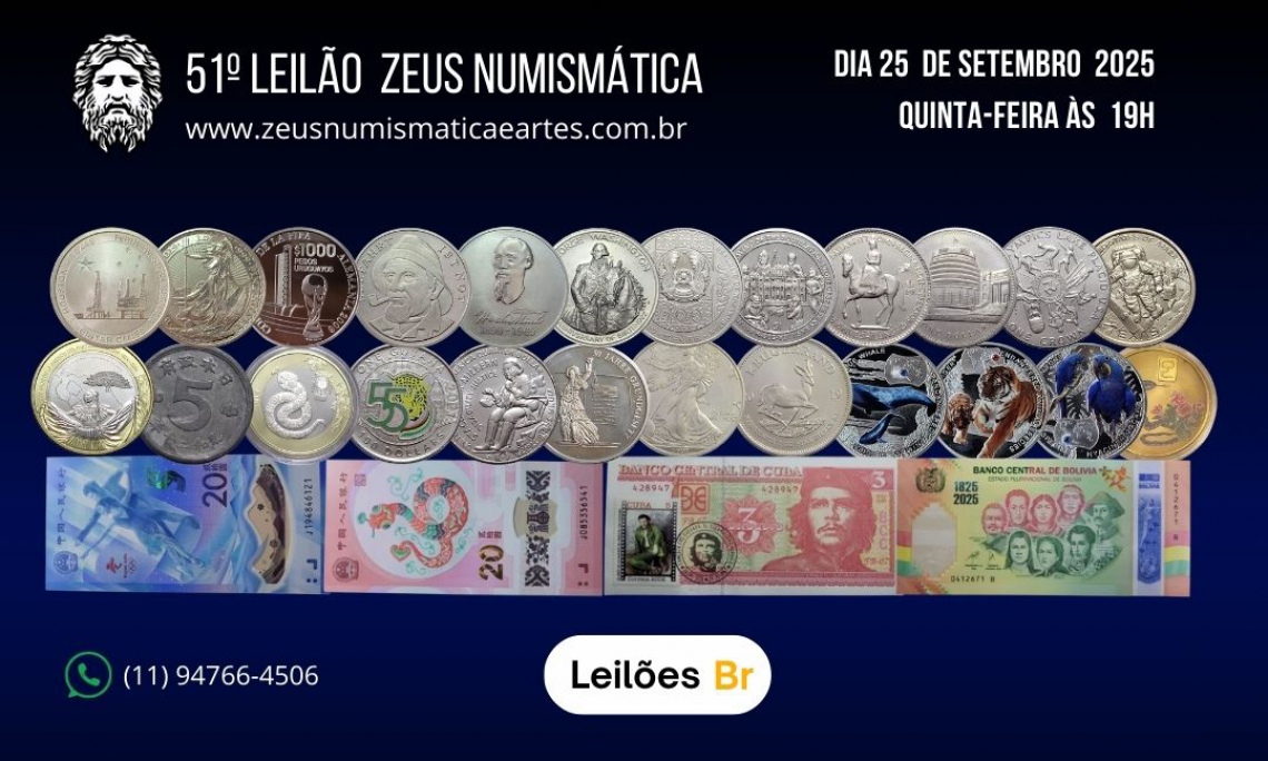51º LEILÃO ZEUS NUMISMÁTICA