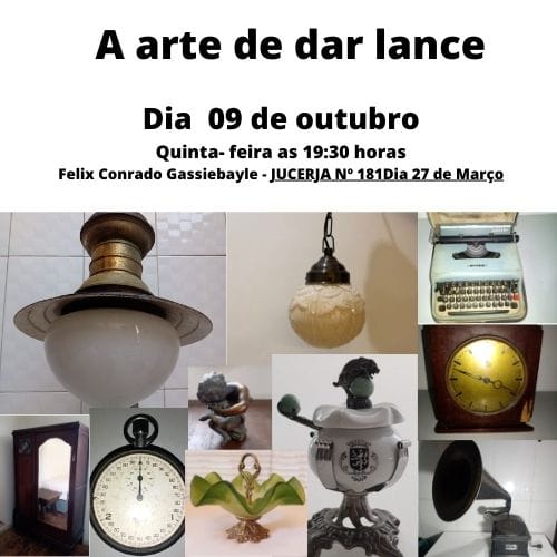 LEILÃO A ARTE DE DAR LANCE
