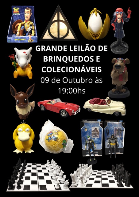 RC BRINQUEDOS - GRANDE LEILÃO DE BRINQUEDOS E COLECIONISMO