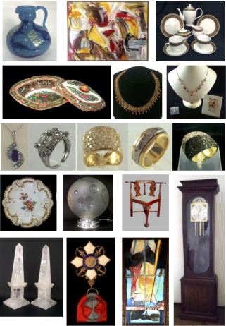 CIA DE LEILÕES LEILÃO RESIDENCIAL IPANEMA .(Destaque para coleção de jóias e Peças de colecionismo )