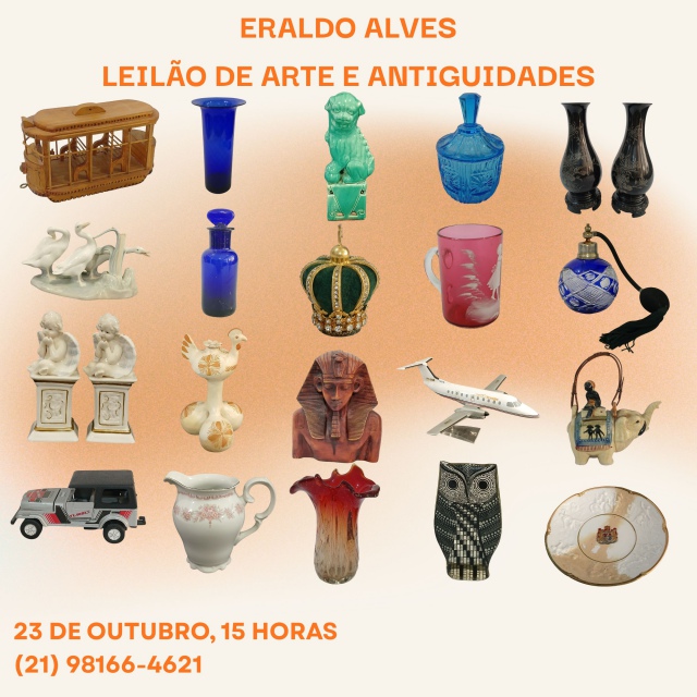ANTIQUÁRIO ERALDO ALVES - LEILÃO DE ARTE E ANTIGUIDADES
