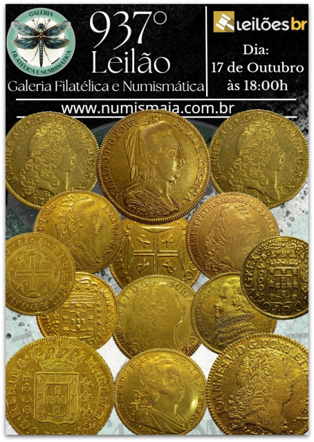 937. Leilão Galeria Filatélica e Numismática