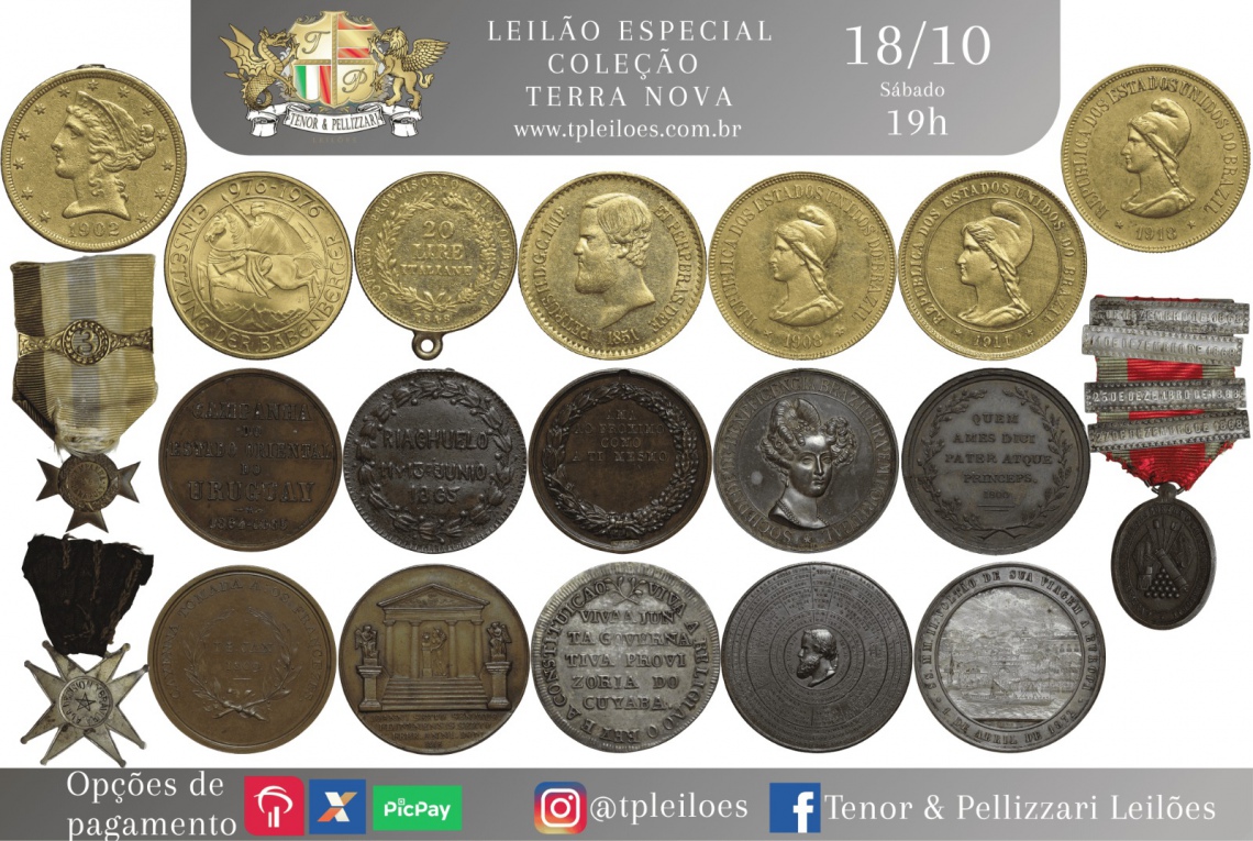 LEILÃO ESPECIAL - COLEÇÃO TERRA NOVA